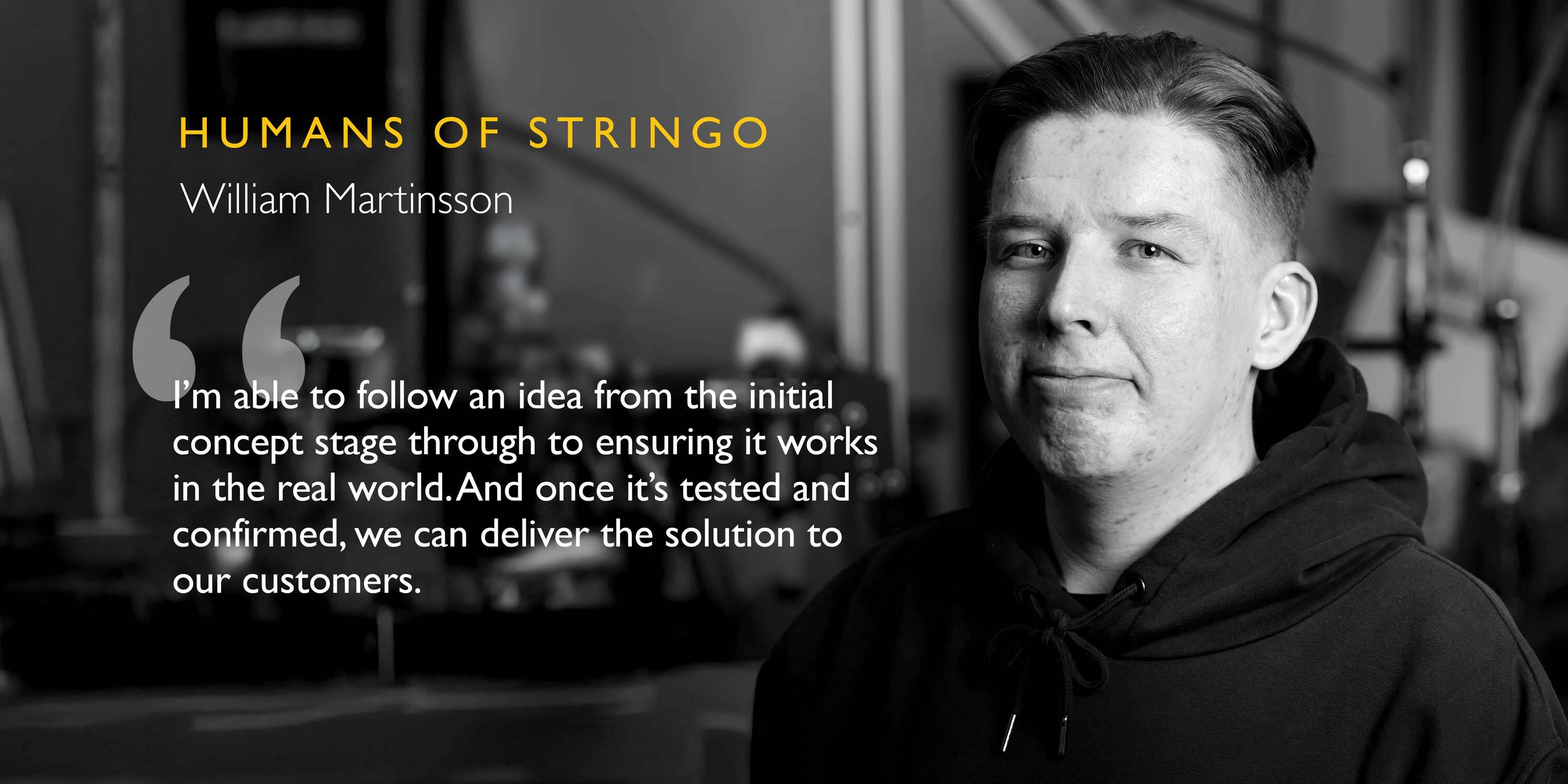 Humans of Stringo  - William Martinsson